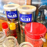 ちゃんぽん 一鶴 - 卓上味変アイテム