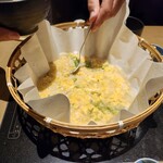 かに・ふぐ料理 玄品 - 〆の雑炊