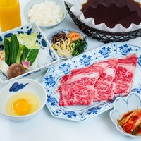 和牛すき焼きランチ