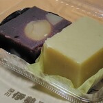 深川 伊勢屋 - 栗蒸しようかん、芋ようかん