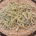 蕎麦切り かんべえ - 左が十割、右が二八