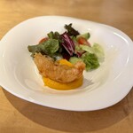 アドゥエパッシ - 海老のフリット＆大量の野菜♪