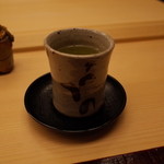 銀座 小十 - 緑茶