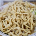 自家製麺 まさき - らーめん　300g　にんにく少し、しょうが、あぶら