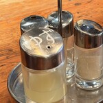 鶏そばヒバリ - 味変に柚子酢