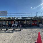 中古タイヤ市場 - 外観1列目