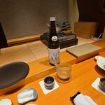 鮨 こしかわ - 〆張鶴 しぼりたて 生原酒