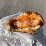 中古タイヤ市場 - エビカツバーガー350円