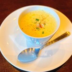 トラム - 北海道にんじんのポタージュ　クミンを効かせて