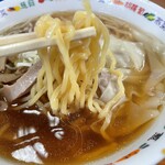 きく屋 - 『ワンタンメン』の麺