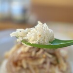 カフェモン - 艶々のご飯♡
      鶏スープで炊き込んだジャスミン米です(^^)