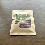 カフェモン - これもなんとお姉さんの手作り！
      写真はチェンマイの風景、それをデザインしてパックしたんですって！スゲ〜♡♡♡