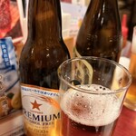 焼肉処 松龍苑 - ビール