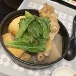 琉球料理 亜砂呂 - おでんべろ　¥1400 ドリンク2杯