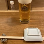 鮨処いちい - 生ビール(サッポロクラシック)