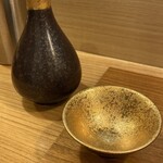 鮨処いちい - 福司 純米酒 北海道 釧路 福司酒造(燗)