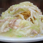 來來來 - 皿うどん　細めん　大盛り　1,000円　2014.11
