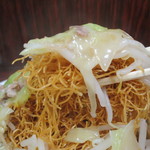 來來來 - 皿うどん　細めん　大盛り　1,000円　2014.11