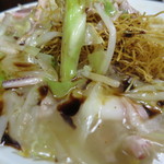 來來來 - 皿うどん　細めん　大盛り　1,000円　2014.11