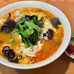 らあめん藤浪 - 料理写真:にんにくたんたんメン大盛り2辛　950円(税込)