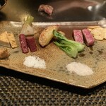 神戸牛ステーキIshida. - 焼き野菜も充実