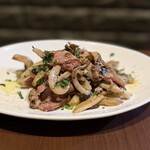 ベオーネ - ■カモハムといろいろ木の子のマリネ ¥418