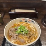 辨慶うどん - 【べんけい　1130円】（甘いきつね　辛いきんぴら　肉）