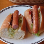 珈琲所コメダ珈琲店 - ホットドッグ540円