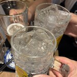 あぶり清水 - カンパーイ