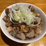 つけ麺 燕武 - チャーシュー飯300円