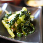 小料理屋 けいこ - 小松菜とサキイカ 2025年11月