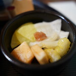 小料理屋 けいこ - 漬物 2025年11月