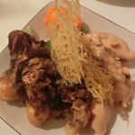 ゆるり 中華食堂 癒食同源 - エビマヨ舞茸（3人前）480円。