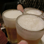 ゆるり 中華食堂 癒食同源 - 乾杯☆(^O^)／