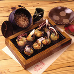 Famous surprise takoyaki