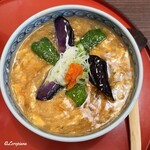 初駒 - かきたま餡かけ蕎麦