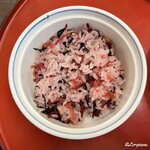 初駒 - 梅干と鹿尾菜の混ぜご飯