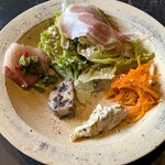 pizza Ortensia - 前菜