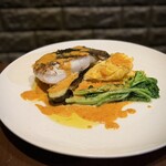 ベオーネ - ■ヒラメのムニエル アメリケーヌソース  ¥1.078