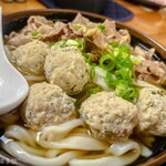 麺紡 - 鶏つくね肉うどん