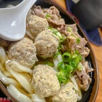 麺紡 - 鶏つくね肉うどん