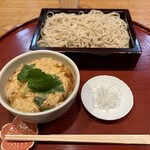 さくら庵 - お上品な雰囲気のある卵とじセイロ