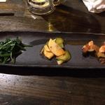 つきだし3種盛り 2014/11