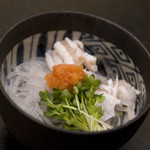 Fugu skin sashimi