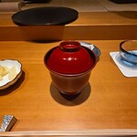 鮨 こしかわ - お味噌汁