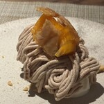 A TUTTA - ミルクジェラートにモンブラン、渋柿の？