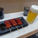 麺処 盛盛 - スーパードライ（生）