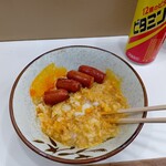 麺処 盛盛 - チョリソーを乗せて（笑）