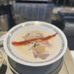 鯛白湯らーめん ○de▽ - とろり