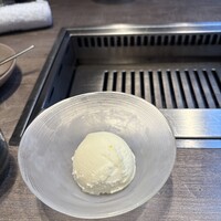 焼肉うしごろ 池袋店 - 柚子のシャーベット